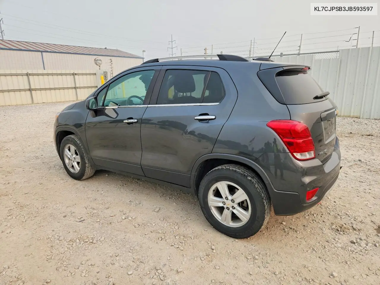 2018 Chevrolet Trax 1Lt VIN: KL7CJPSB3JB593597 Lot: 61399806