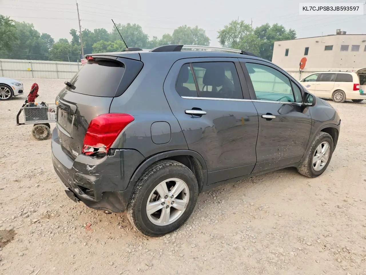 2018 Chevrolet Trax 1Lt VIN: KL7CJPSB3JB593597 Lot: 61399806