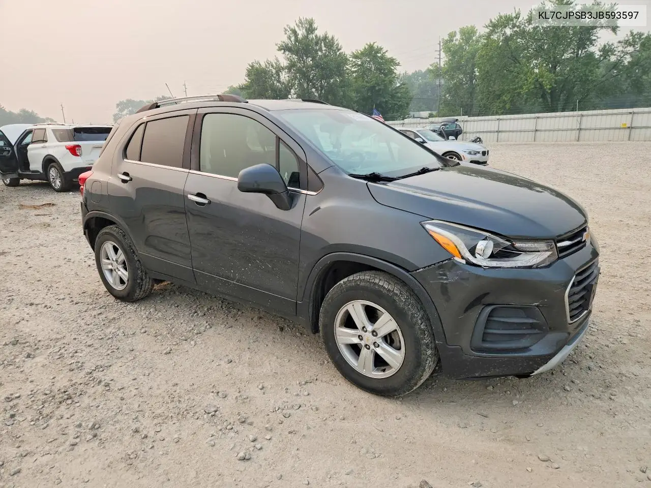 2018 Chevrolet Trax 1Lt VIN: KL7CJPSB3JB593597 Lot: 61399806
