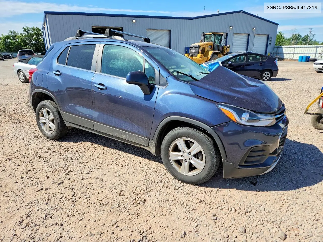 2018 Chevrolet Trax 1Lt VIN: 3GNCJPSB5JL417319 Lot: 61559756