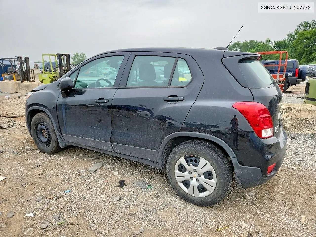 2018 Chevrolet Trax Ls VIN: 3GNCJKSB1JL207772 Lot: 61745996