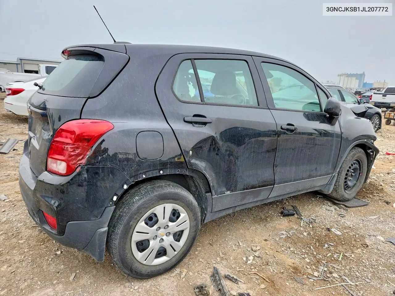 2018 Chevrolet Trax Ls VIN: 3GNCJKSB1JL207772 Lot: 61745996
