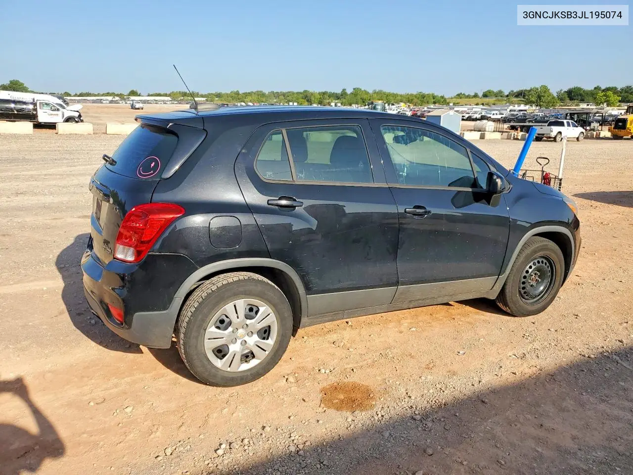 2018 Chevrolet Trax Ls VIN: 3GNCJKSB3JL195074 Lot: 61870446