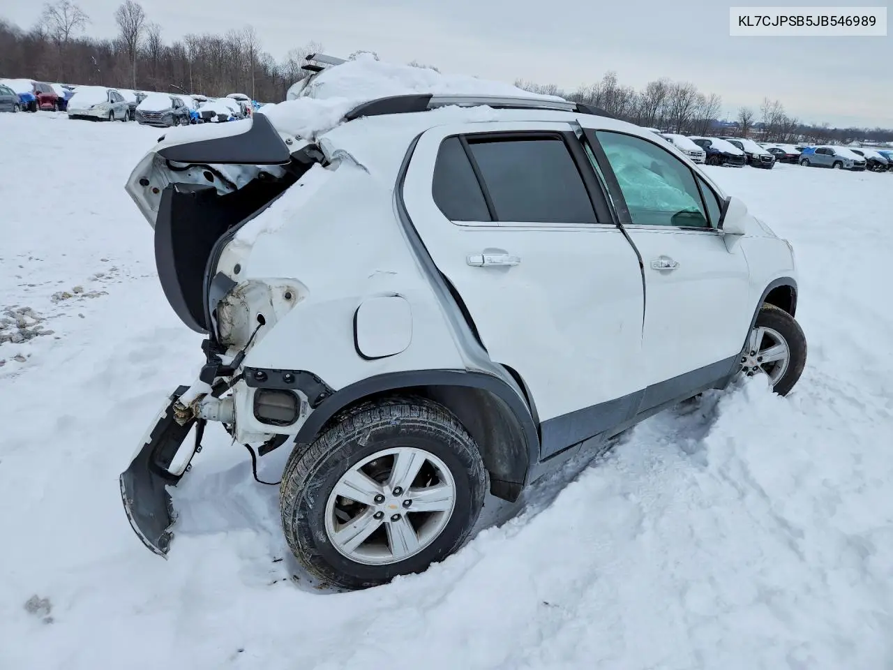 2018 Chevrolet Trax 1Lt VIN: KL7CJPSB5JB546989 Lot: 74883455
