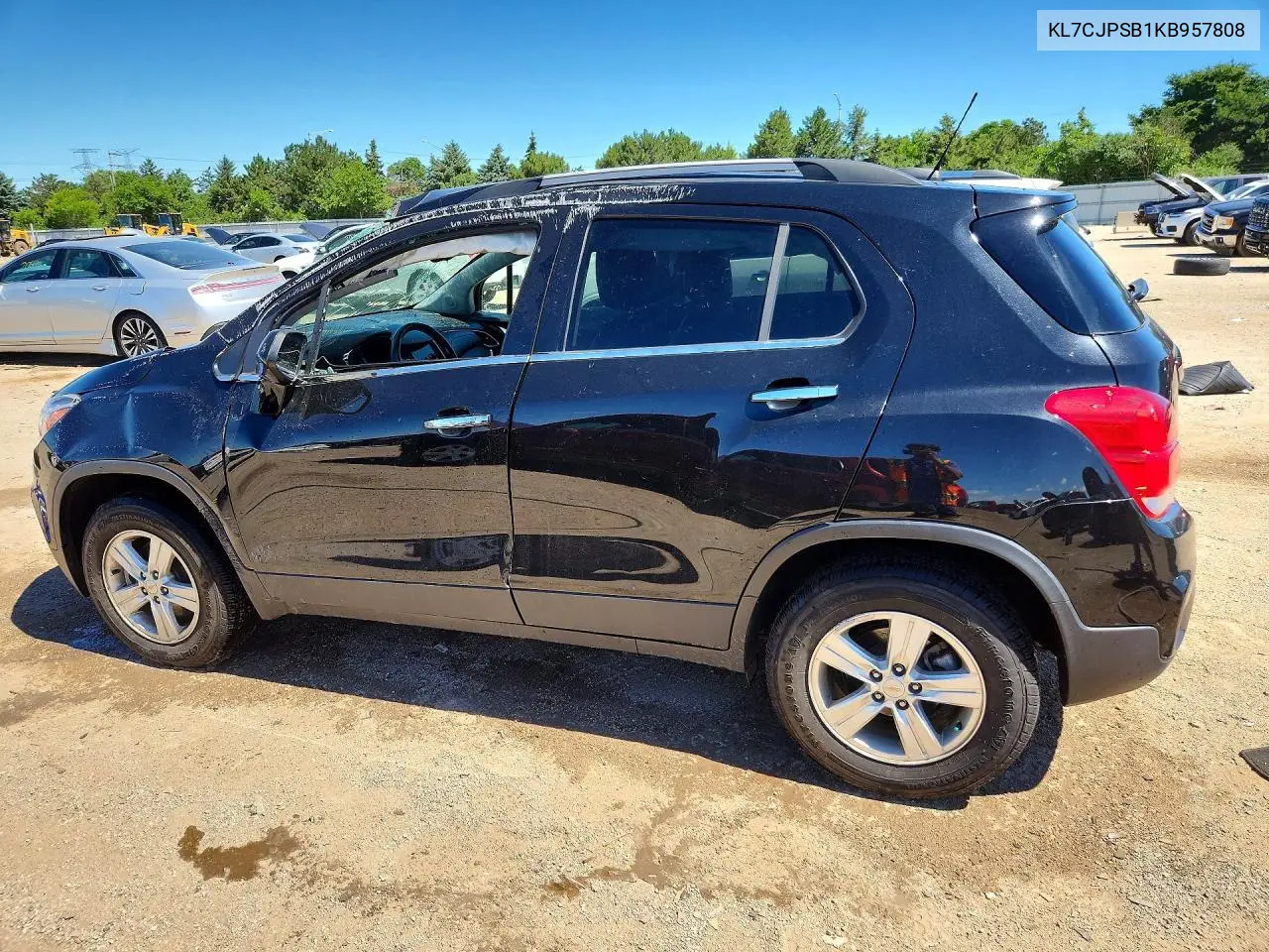 2019 Chevrolet Trax 1Lt VIN: KL7CJPSB1KB957808 Lot: 57770036