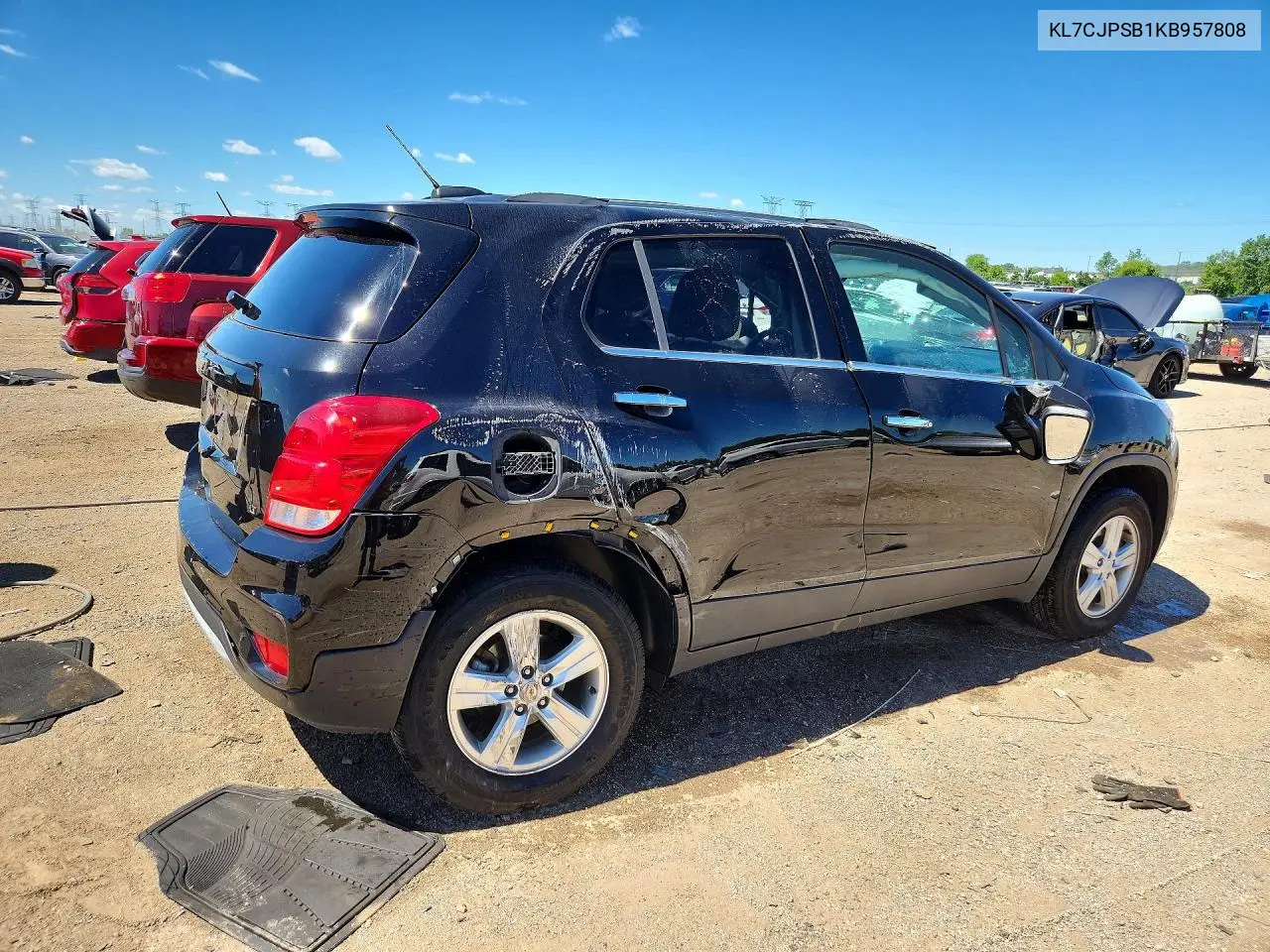 2019 Chevrolet Trax 1Lt VIN: KL7CJPSB1KB957808 Lot: 57770036