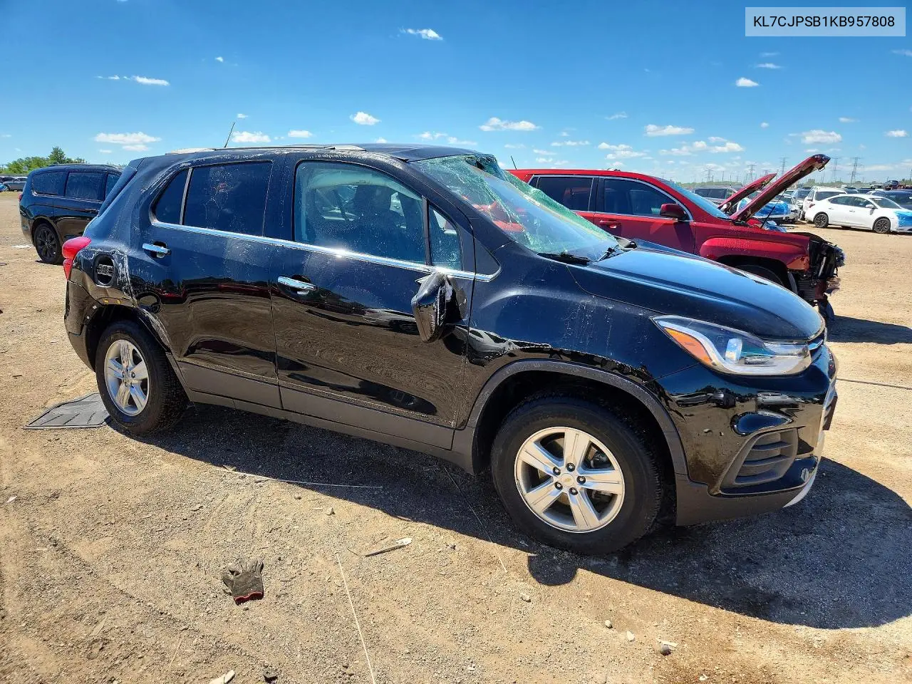 2019 Chevrolet Trax 1Lt VIN: KL7CJPSB1KB957808 Lot: 57770036