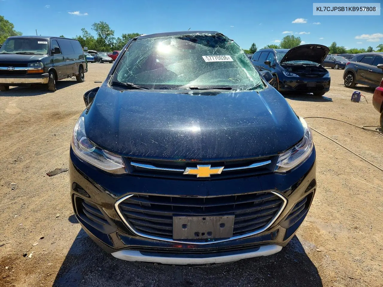 2019 Chevrolet Trax 1Lt VIN: KL7CJPSB1KB957808 Lot: 57770036
