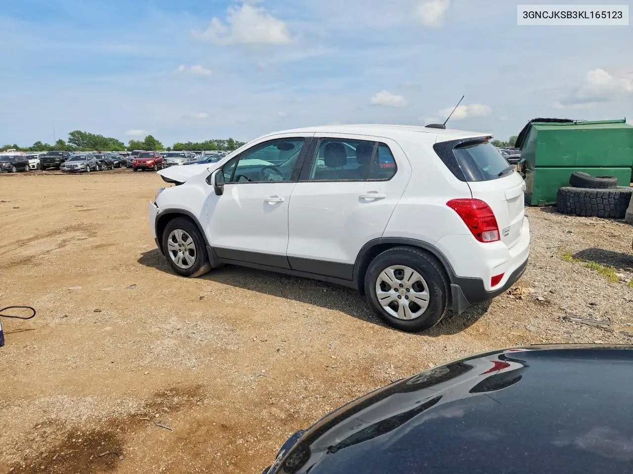 2019 Chevrolet Trax Ls VIN: 3GNCJKSB3KL165123 Lot: 60522396