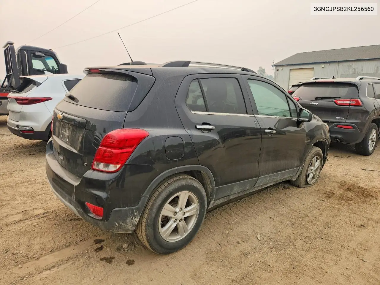 2019 Chevrolet Trax 1Lt VIN: 3GNCJPSB2KL256560 Lot: 60789826