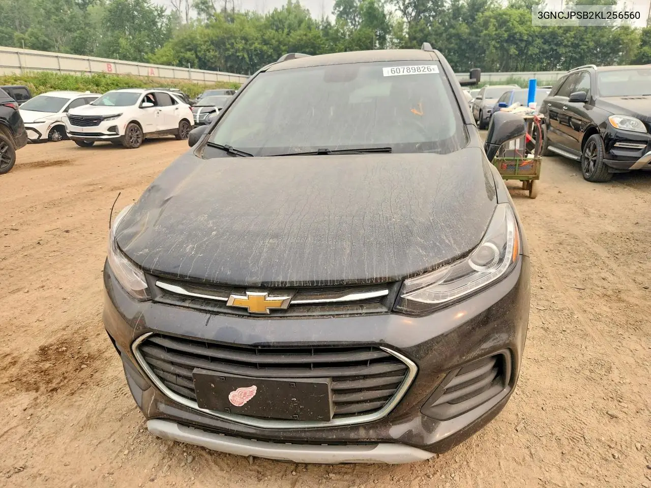 2019 Chevrolet Trax 1Lt VIN: 3GNCJPSB2KL256560 Lot: 60789826