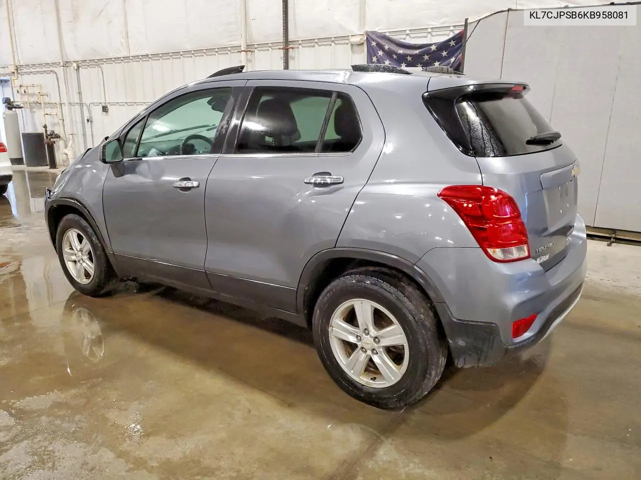 2019 Chevrolet Trax 1Lt VIN: KL7CJPSB6KB958081 Lot: 61182426
