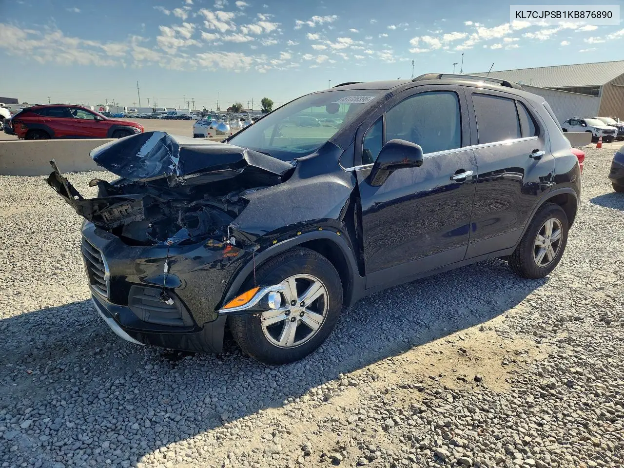 2019 Chevrolet Trax 1Lt VIN: KL7CJPSB1KB876890 Lot: 61726396