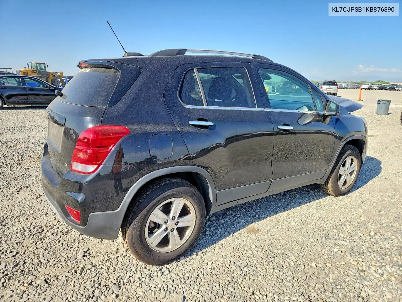 2019 Chevrolet Trax 1Lt VIN: KL7CJPSB1KB876890 Lot: 61726396
