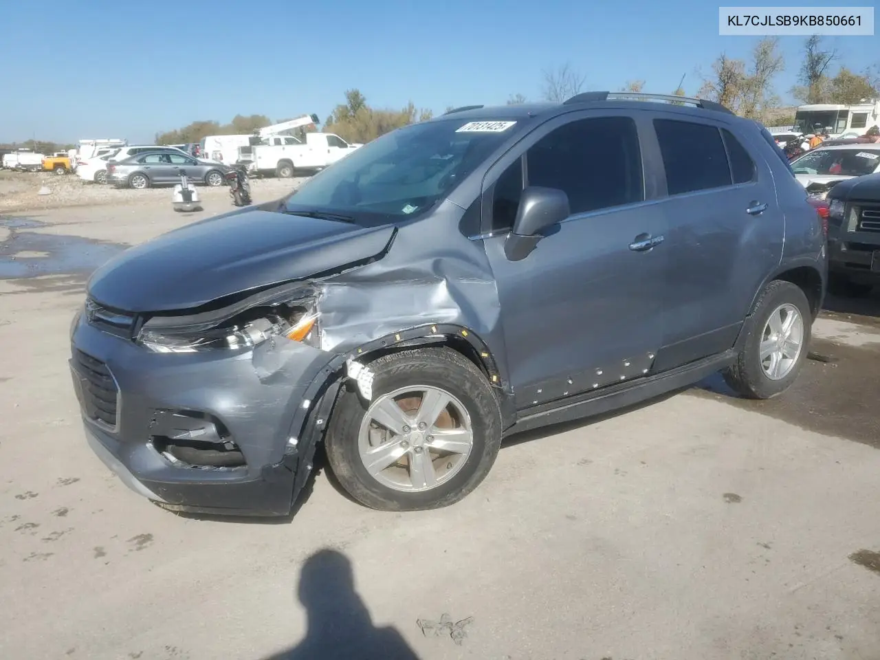 KL7CJLSB9KB850661 2019 Chevrolet Trax 1Lt