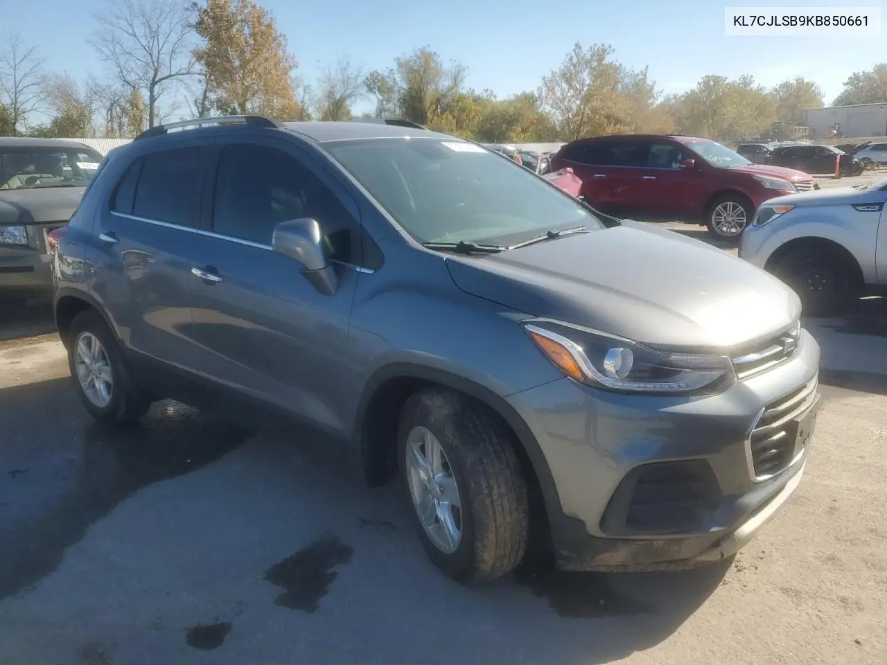 KL7CJLSB9KB850661 2019 Chevrolet Trax 1Lt
