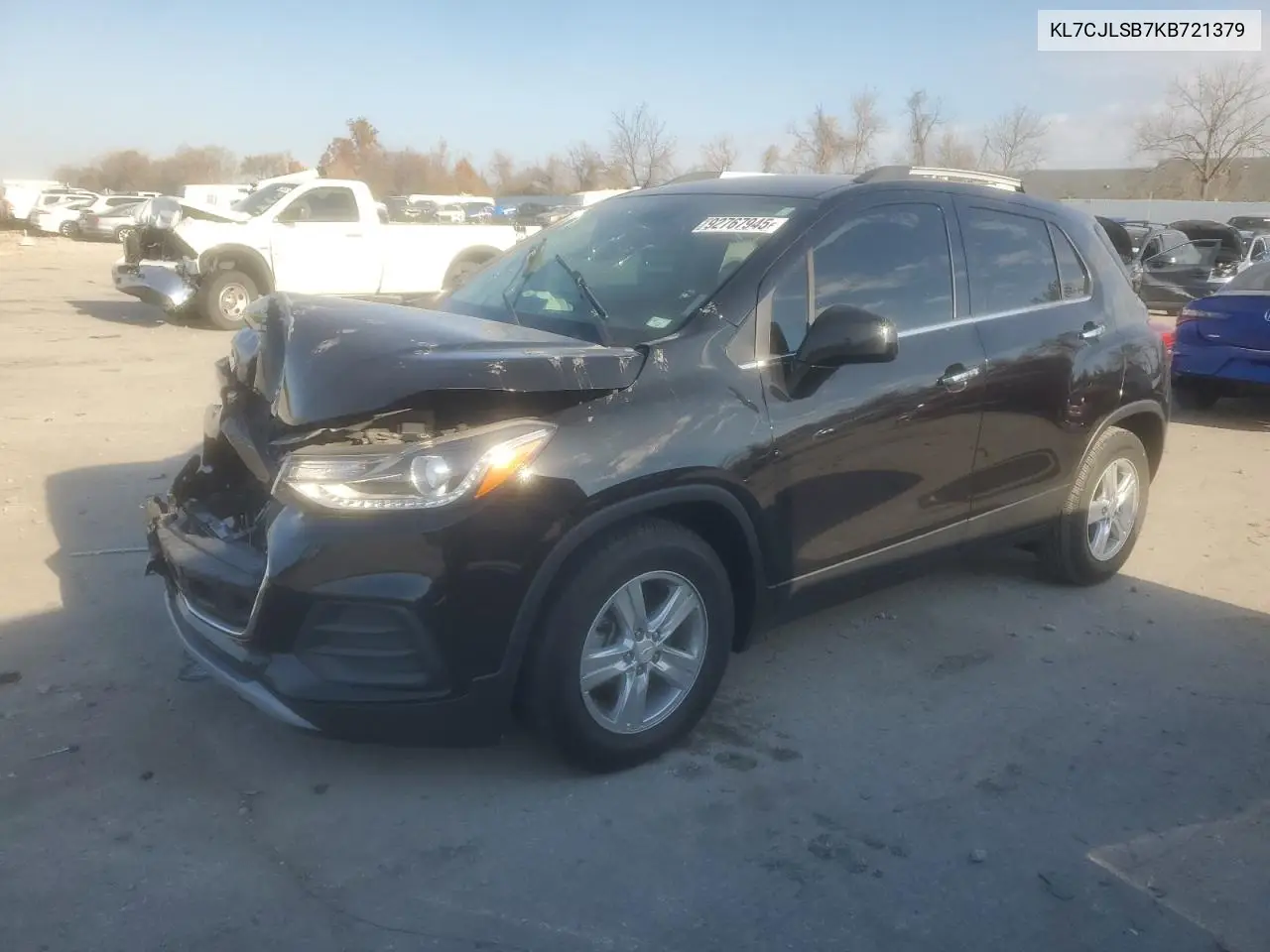 KL7CJLSB7KB721379 2019 Chevrolet Trax 1Lt