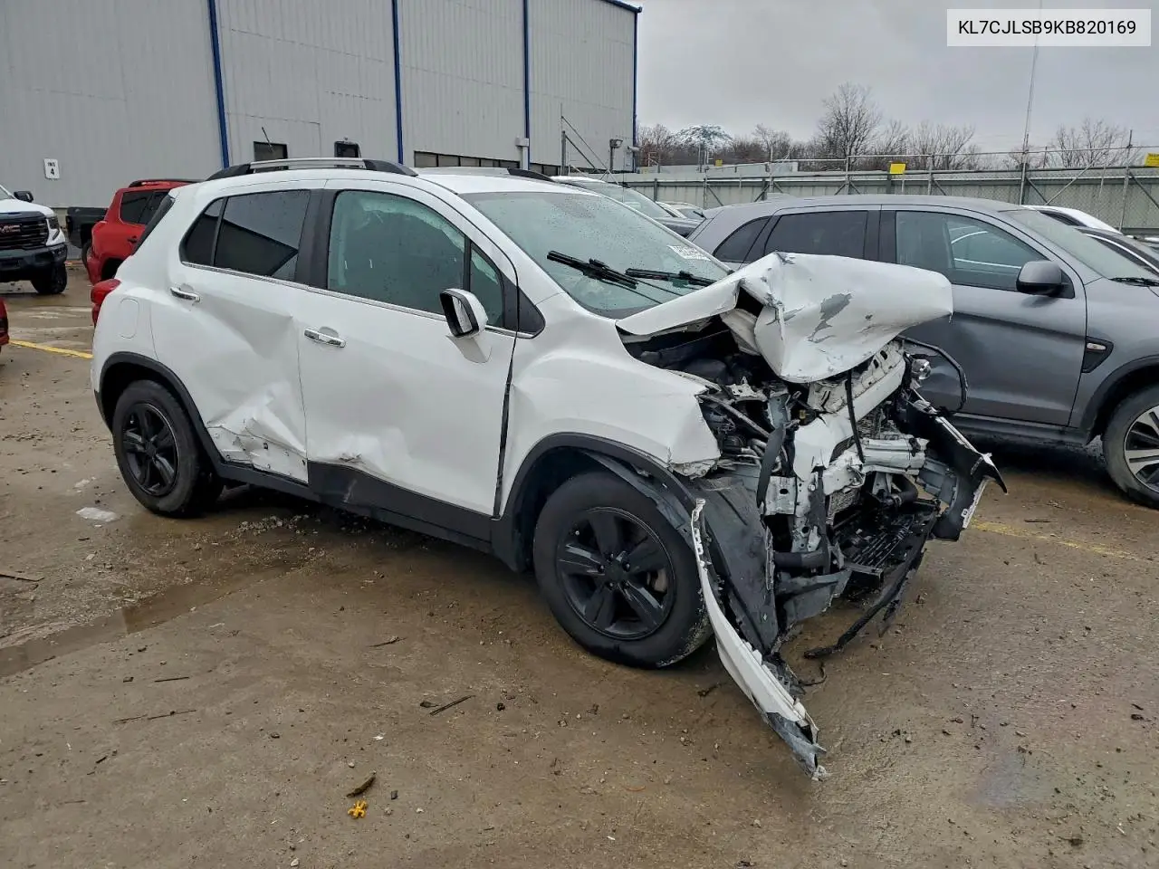 KL7CJLSB9KB820169 2019 Chevrolet Trax 1Lt