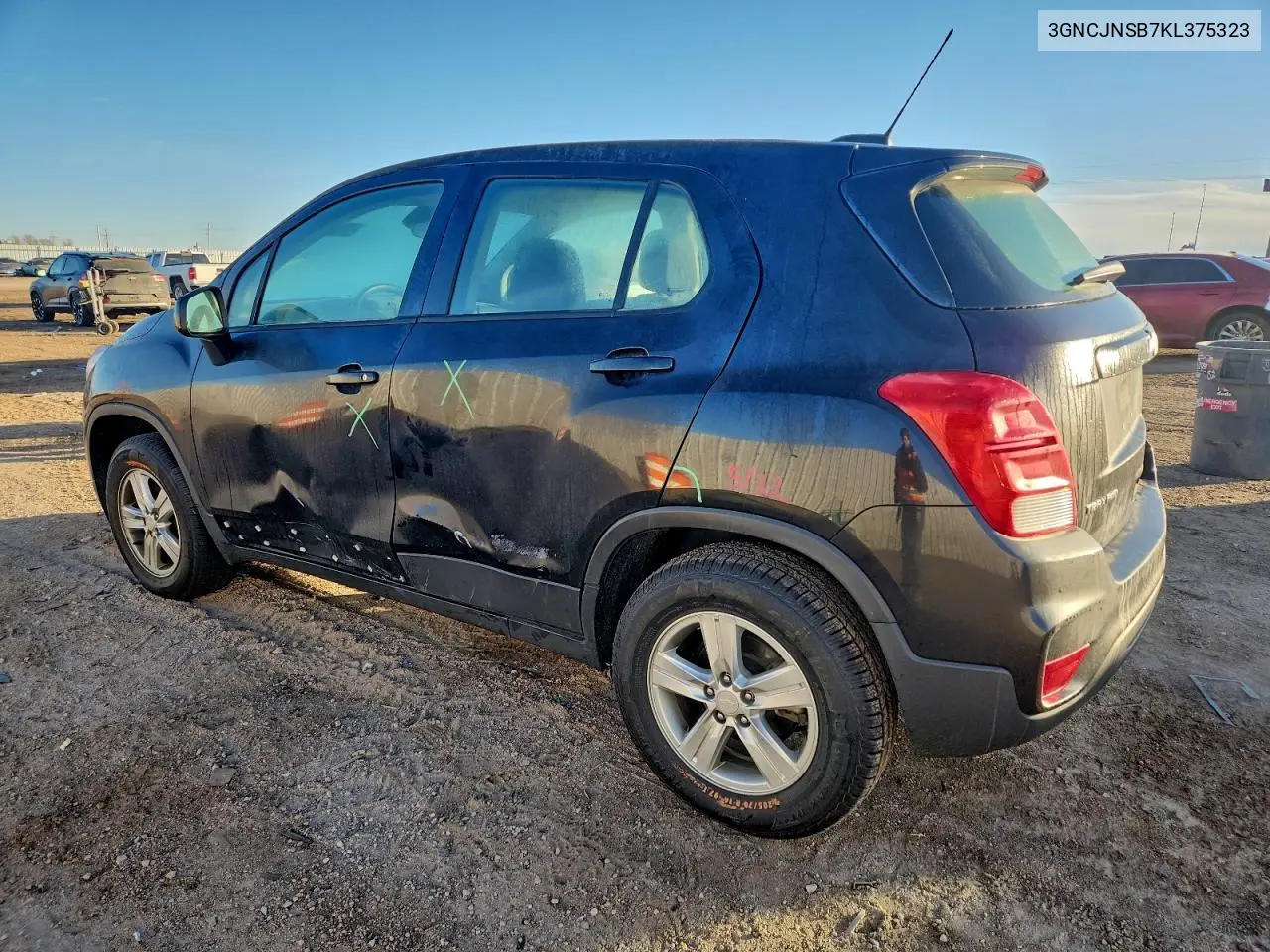 3GNCJNSB7KL375323 2019 Chevrolet Trax Ls