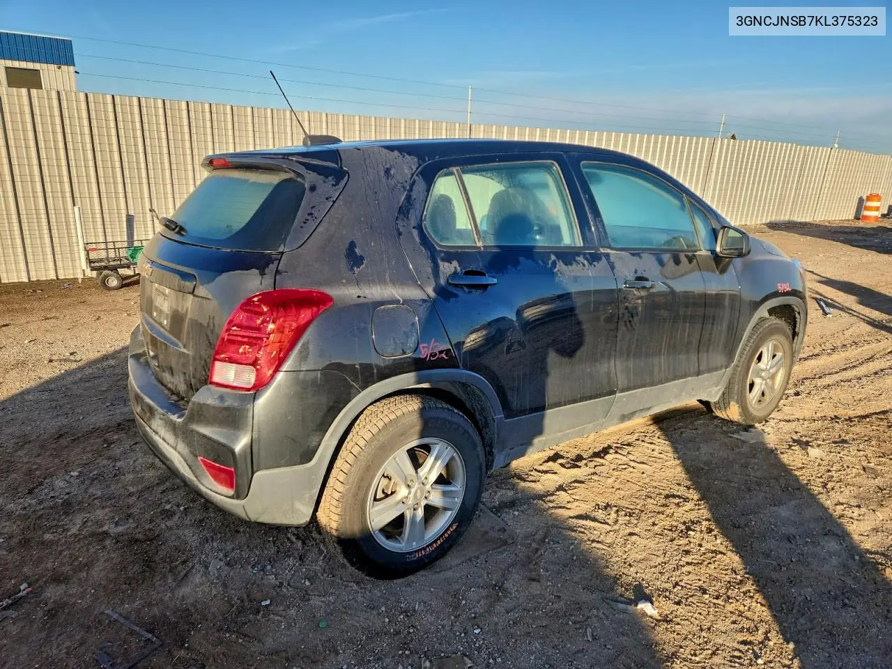 3GNCJNSB7KL375323 2019 Chevrolet Trax Ls