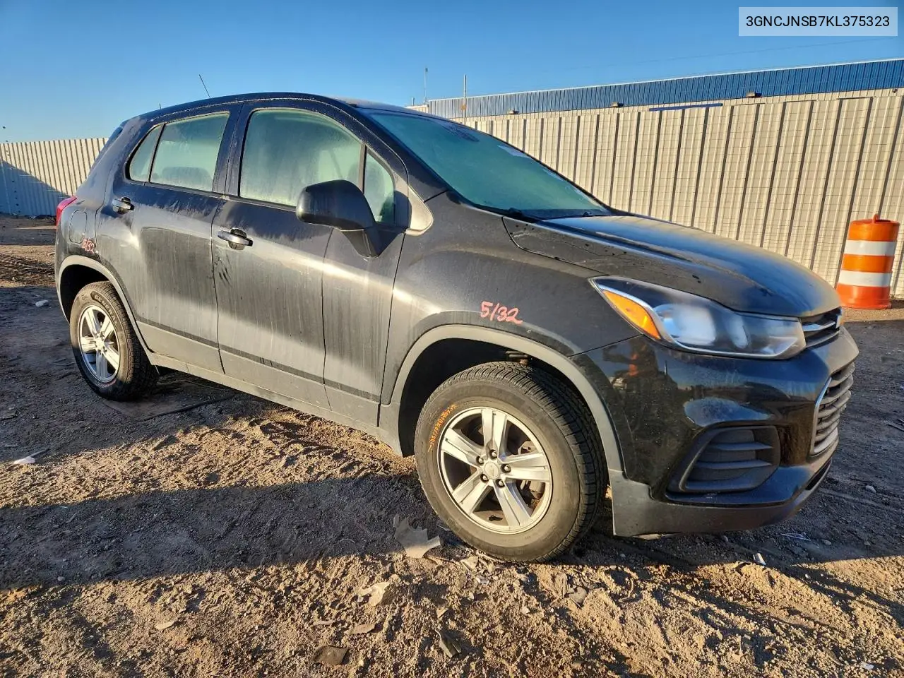 3GNCJNSB7KL375323 2019 Chevrolet Trax Ls