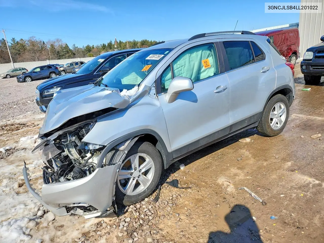 3GNCJLSB4LL201022 2020 Chevrolet Trax 1Lt