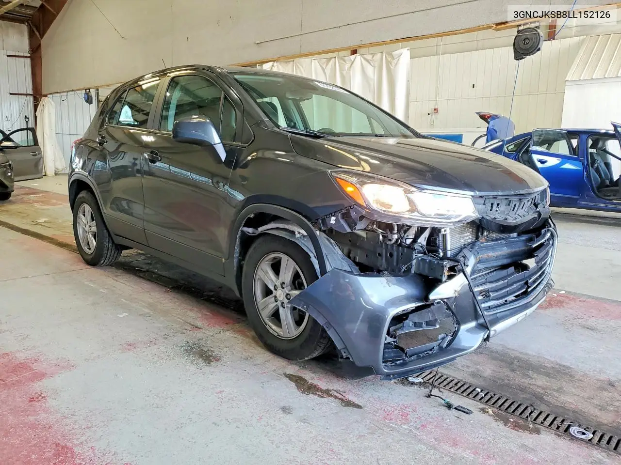 2020 Chevrolet Trax Ls VIN: 3GNCJKSB8LL152126 Lot: 56768526