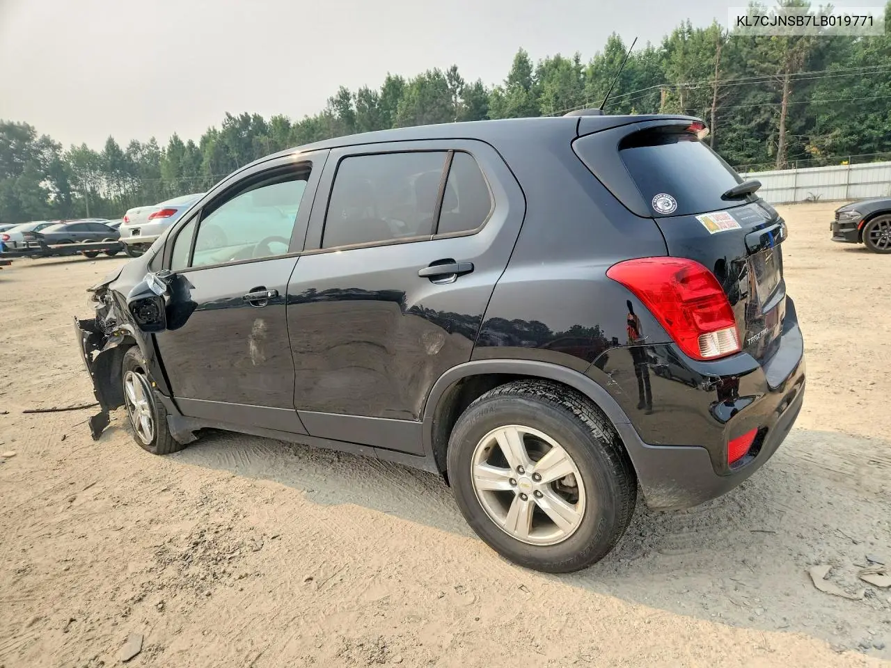 2020 Chevrolet Trax Ls VIN: KL7CJNSB7LB019771 Lot: 58878546