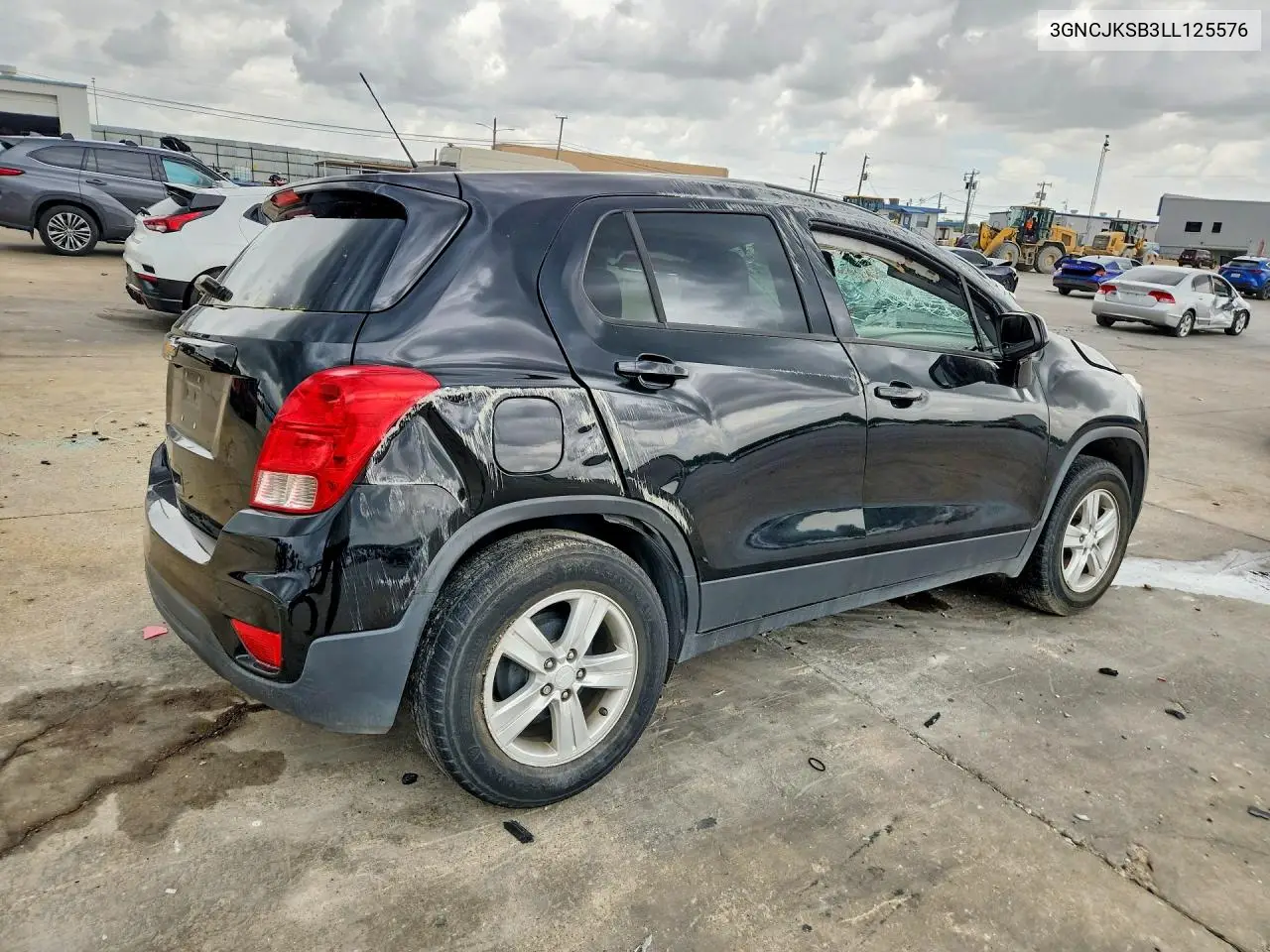 2020 Chevrolet Trax Ls VIN: 3GNCJKSB3LL125576 Lot: 61061236