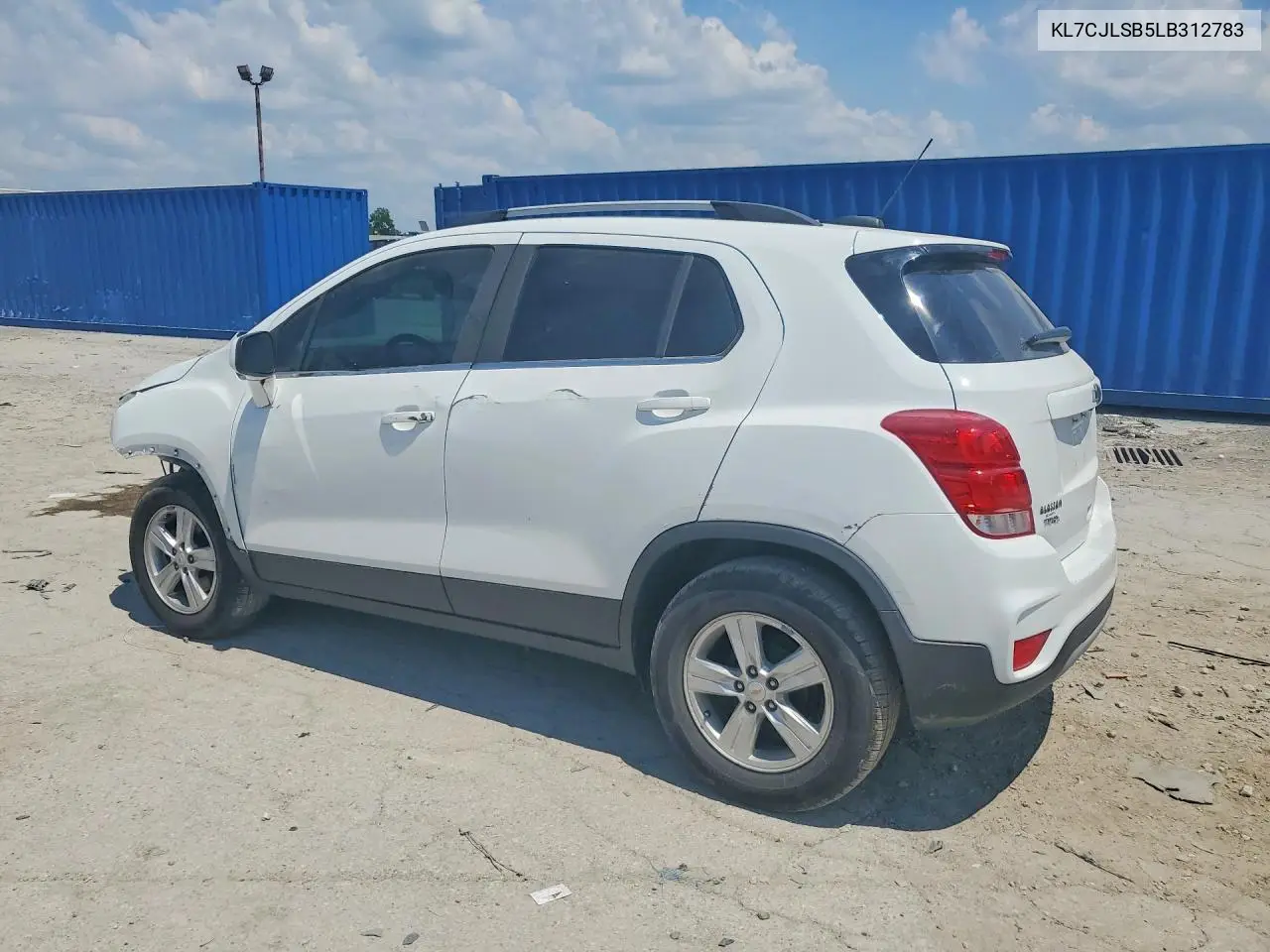 2020 Chevrolet Trax 1Lt VIN: KL7CJLSB5LB312783 Lot: 61076486