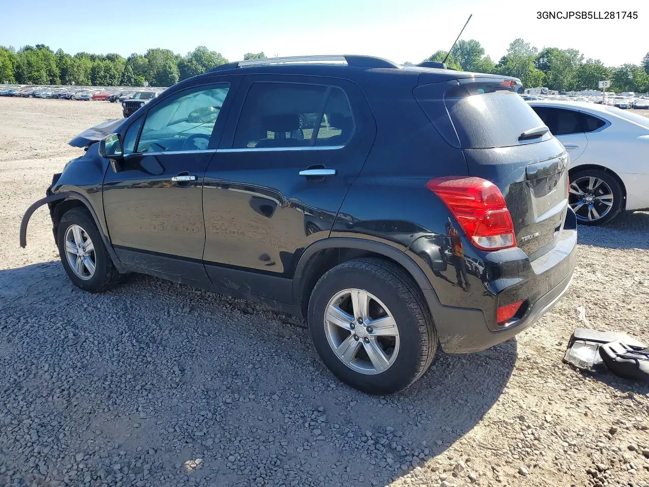2020 Chevrolet Trax 1Lt VIN: 3GNCJPSB5LL281745 Lot: 61126556