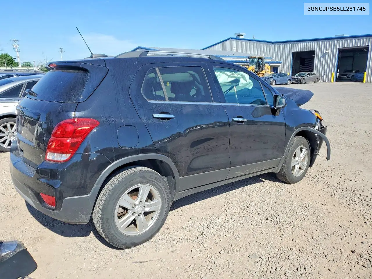 2020 Chevrolet Trax 1Lt VIN: 3GNCJPSB5LL281745 Lot: 61126556