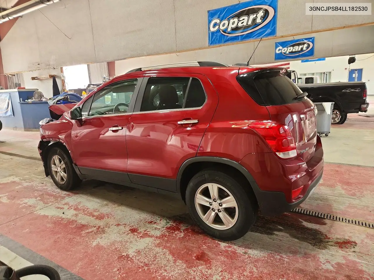 2020 Chevrolet Trax 1Lt VIN: 3GNCJPSB4LL182530 Lot: 61290906