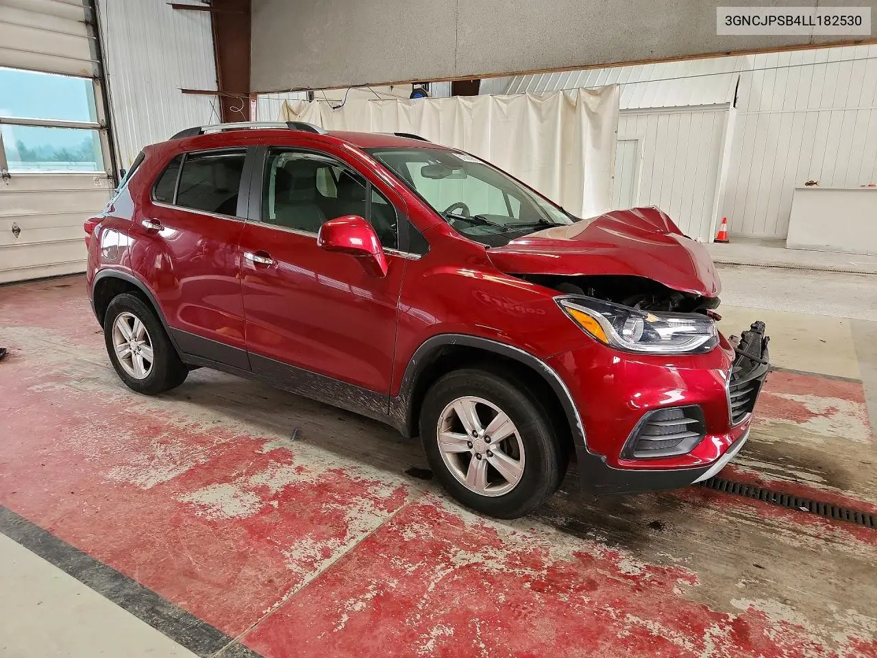 2020 Chevrolet Trax 1Lt VIN: 3GNCJPSB4LL182530 Lot: 61290906