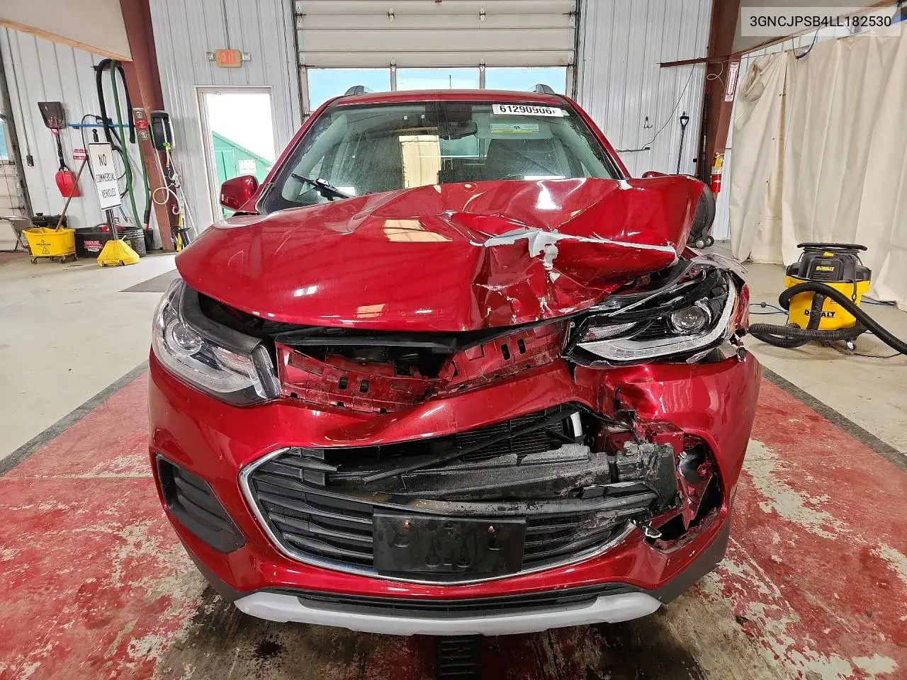 2020 Chevrolet Trax 1Lt VIN: 3GNCJPSB4LL182530 Lot: 61290906