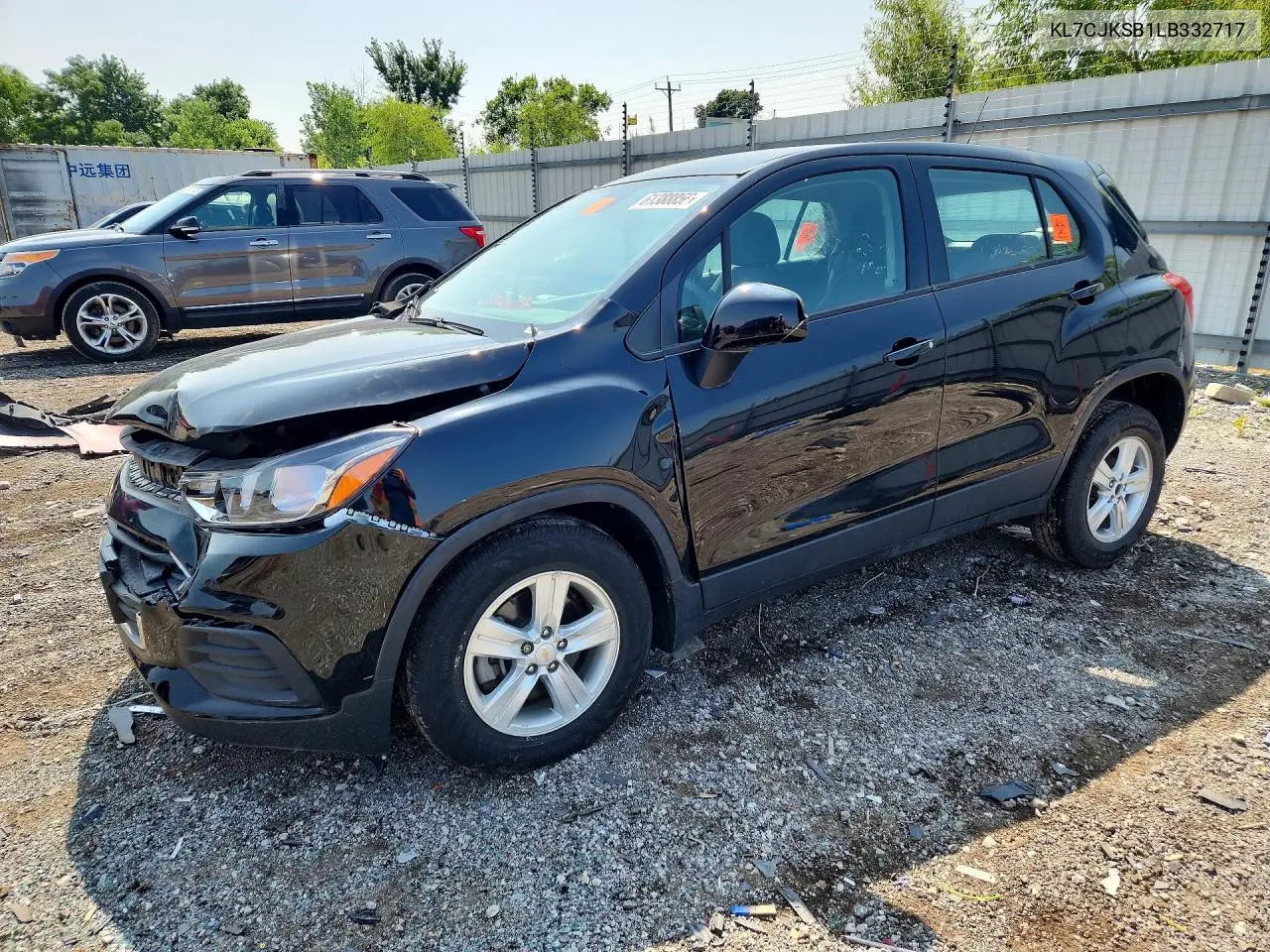 2020 Chevrolet Trax Ls VIN: KL7CJKSB1LB332717 Lot: 61388856