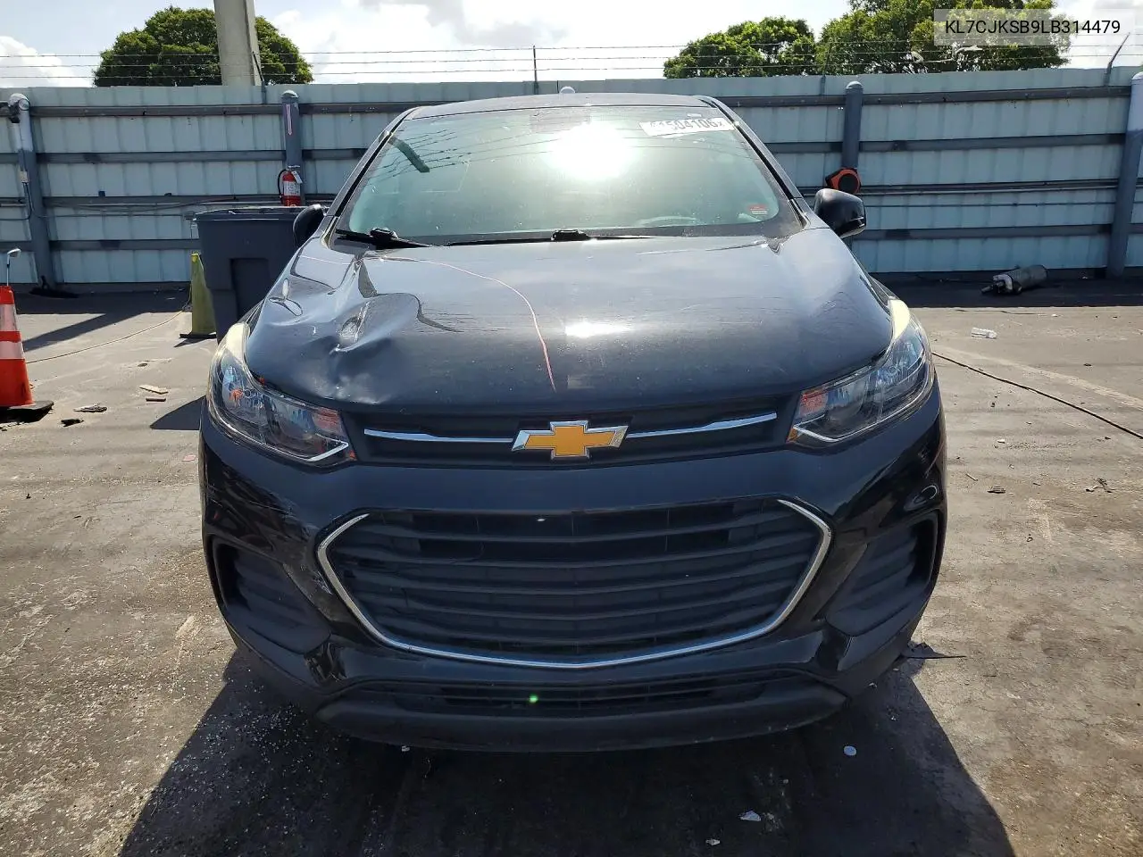 2020 Chevrolet Trax Ls VIN: KL7CJKSB9LB314479 Lot: 61504106