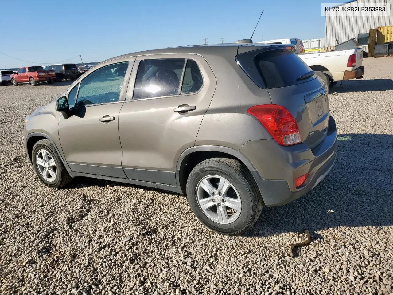 KL7CJKSB2LB353883 2020 Chevrolet Trax Ls