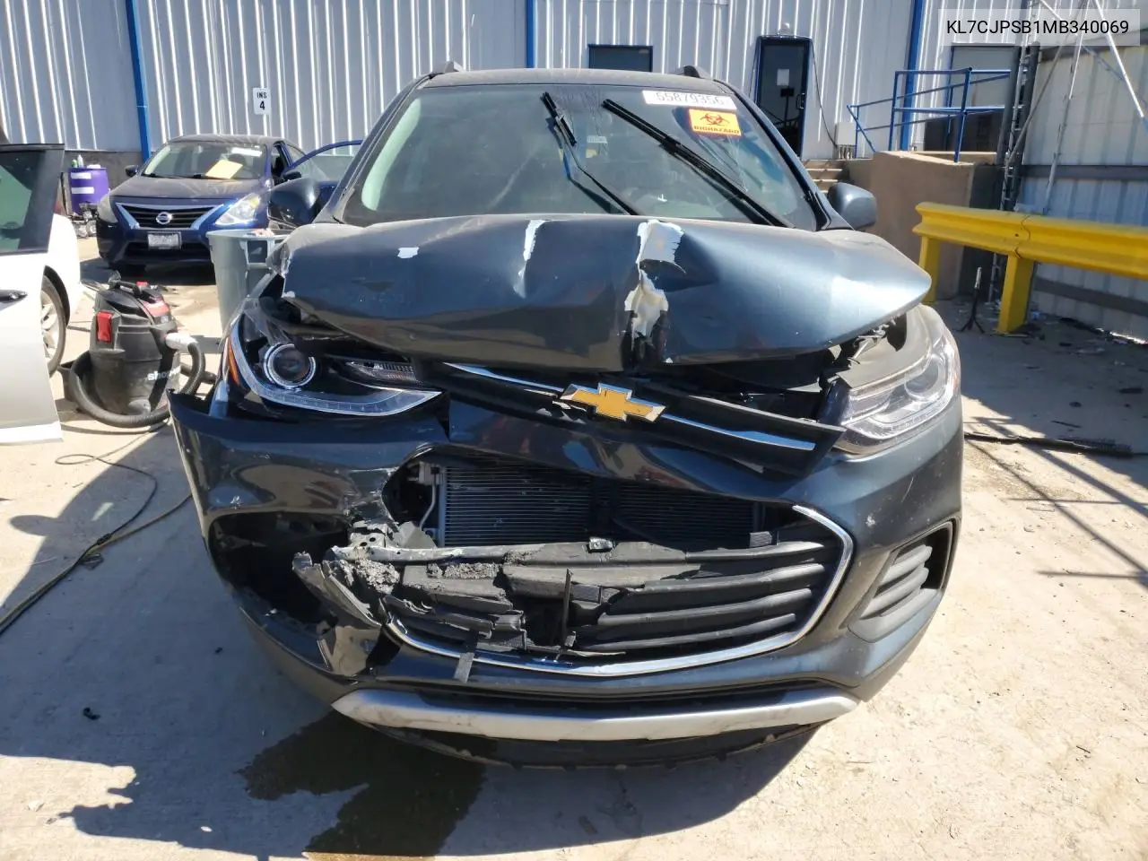 2021 Chevrolet Trax 1Lt VIN: KL7CJPSB1MB340069 Lot: 55879356