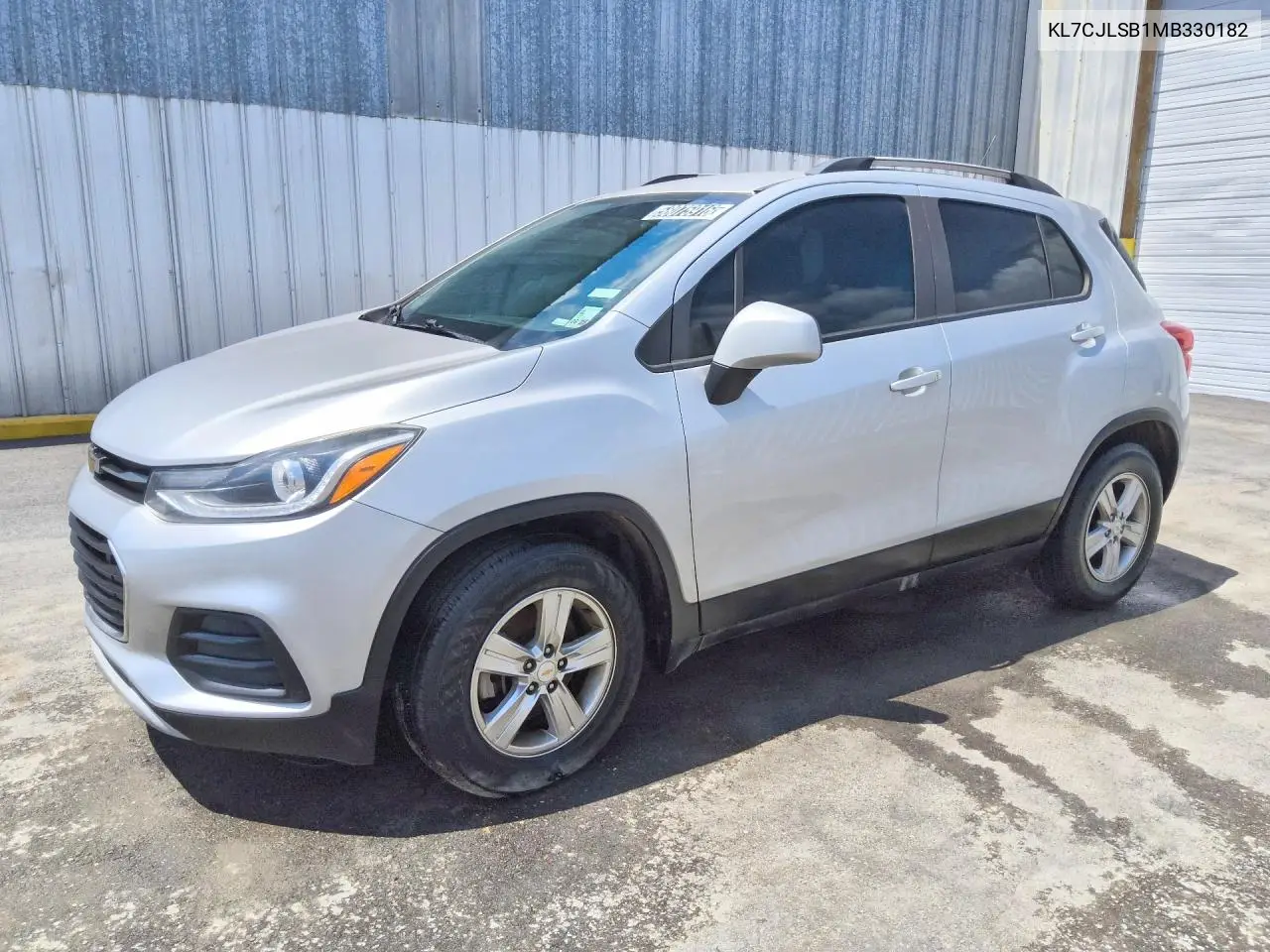 2021 Chevrolet Trax 1Lt VIN: KL7CJLSB1MB330182 Lot: 58075916