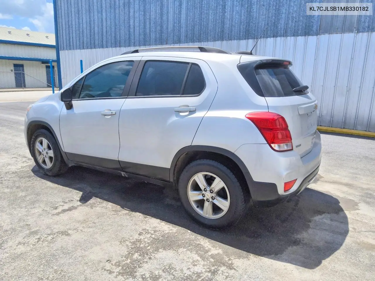 2021 Chevrolet Trax 1Lt VIN: KL7CJLSB1MB330182 Lot: 58075916