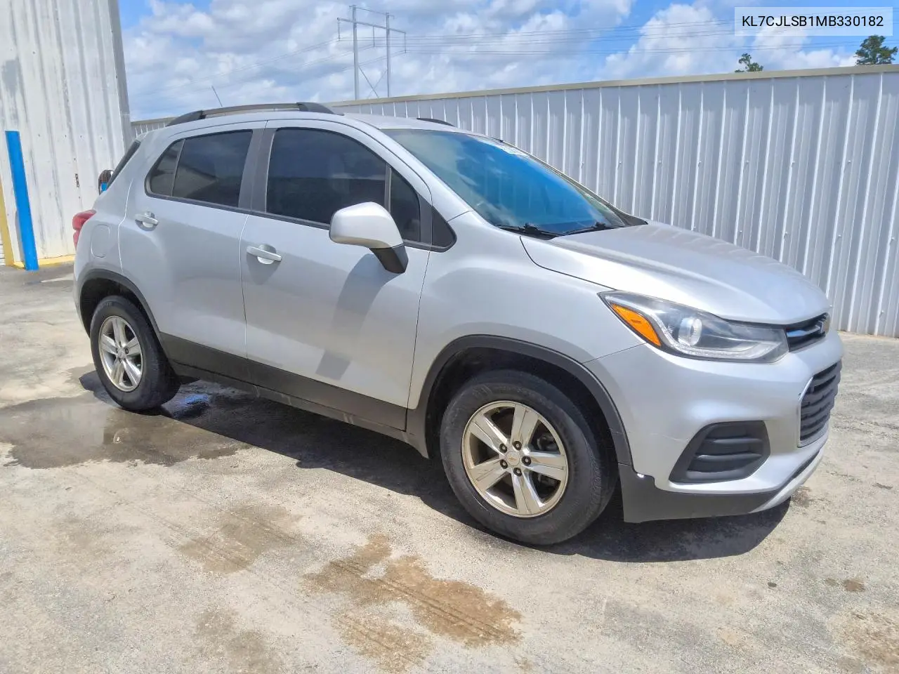 2021 Chevrolet Trax 1Lt VIN: KL7CJLSB1MB330182 Lot: 58075916