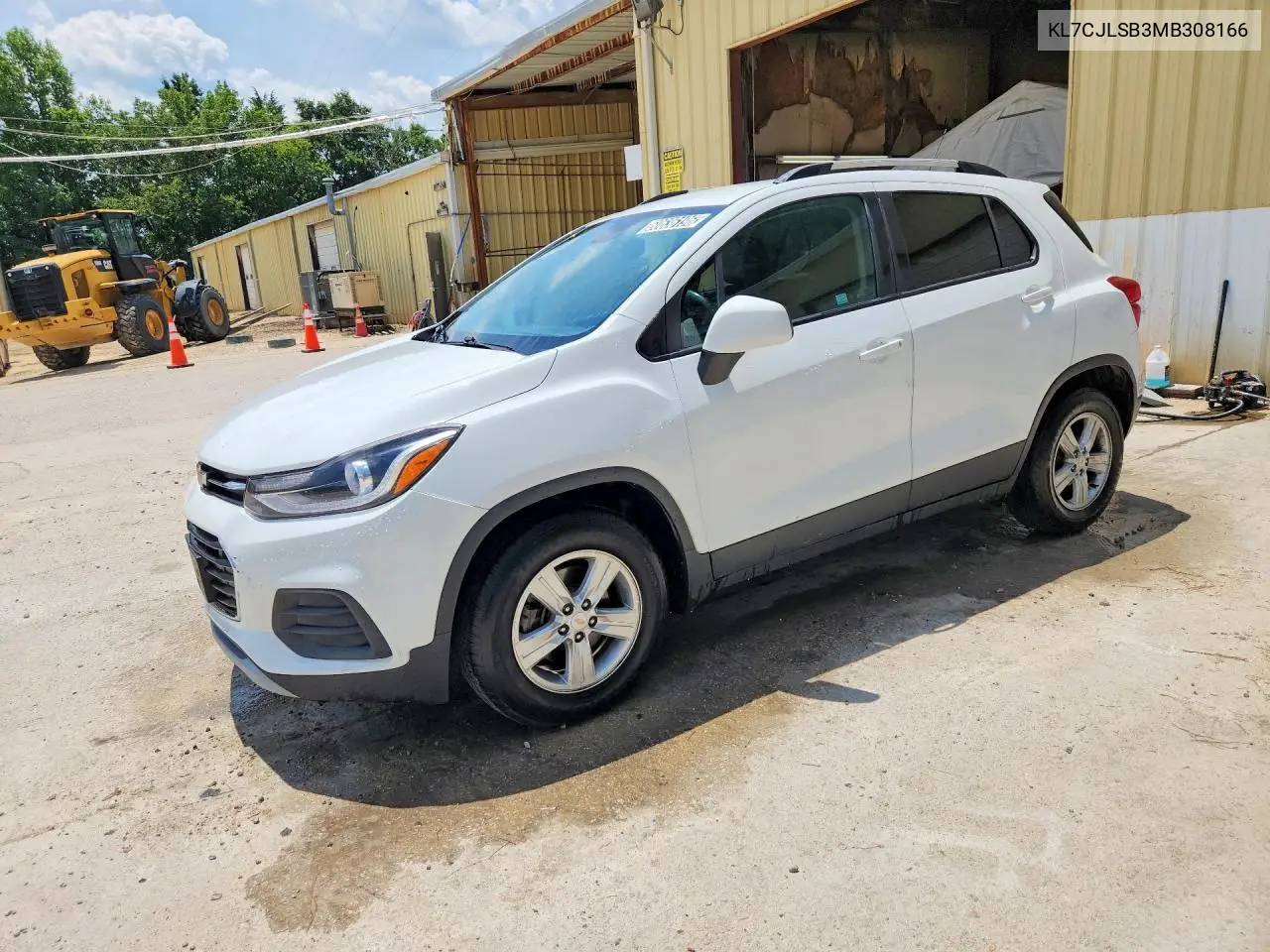 2021 Chevrolet Trax 1Lt VIN: KL7CJLSB3MB308166 Lot: 60636196