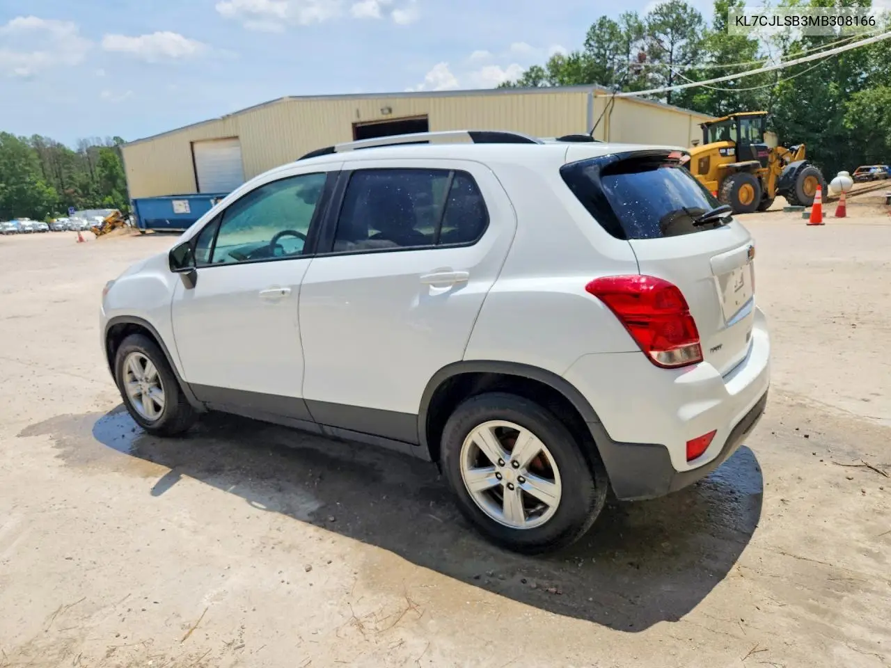 2021 Chevrolet Trax 1Lt VIN: KL7CJLSB3MB308166 Lot: 60636196