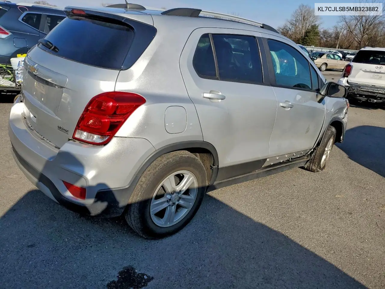 KL7CJLSB5MB323882 2021 Chevrolet Trax 1Lt