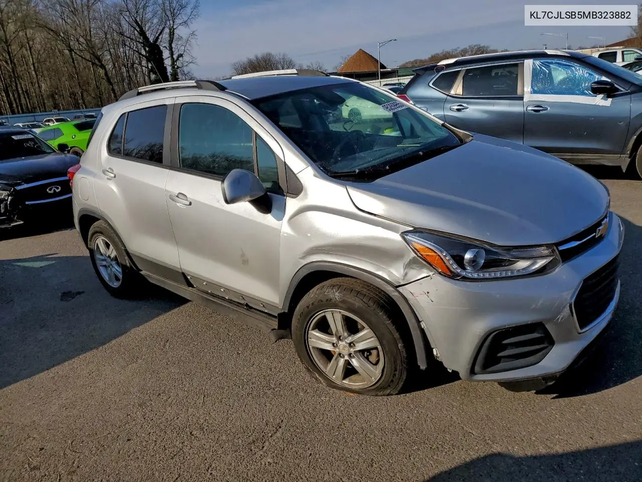 KL7CJLSB5MB323882 2021 Chevrolet Trax 1Lt