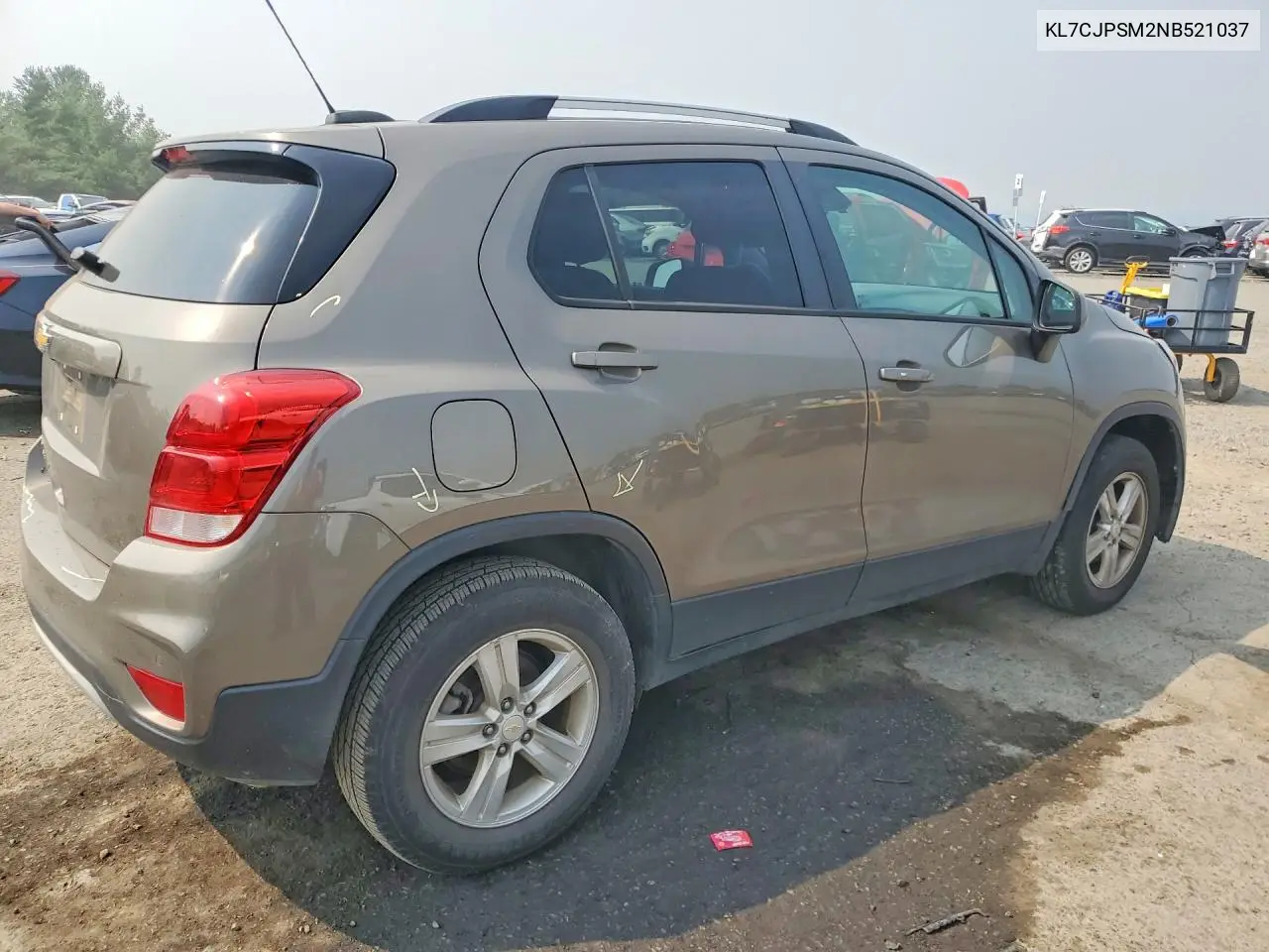 2022 Chevrolet Trax 1Lt VIN: KL7CJPSM2NB521037 Lot: 60372636