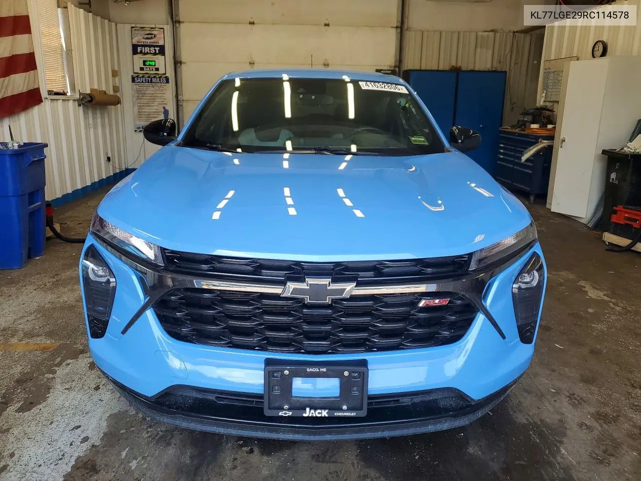 2024 Chevrolet Trax 1Rs VIN: KL77LGE29RC114578 Lot: 41632806