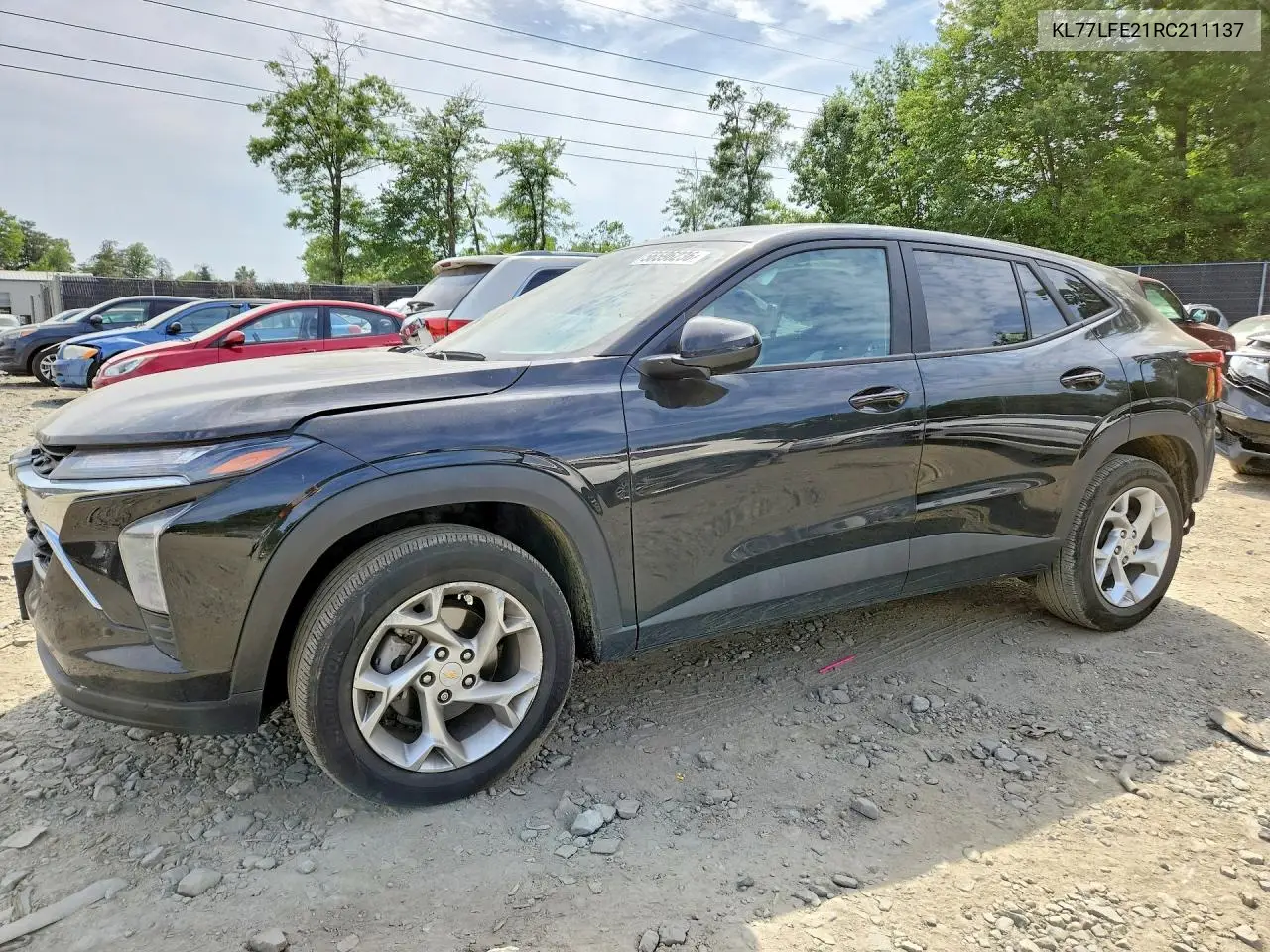 2024 Chevrolet Trax Ls VIN: KL77LFE21RC211137 Lot: 56596236