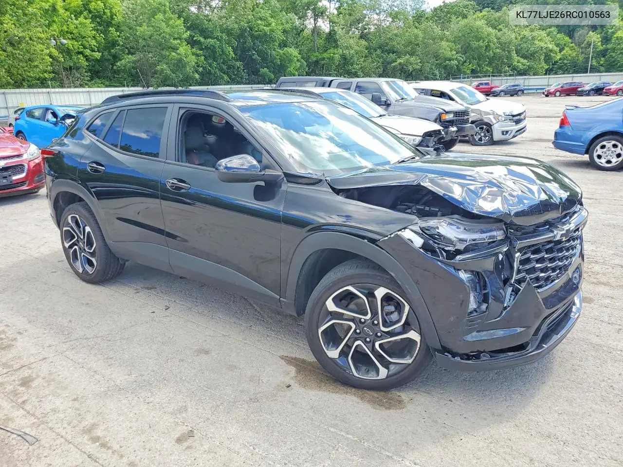 2024 Chevrolet Trax 2Rs VIN: KL77LJE26RC010563 Lot: 57934336